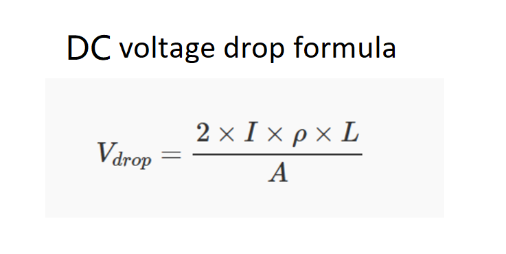 Single-phase Voltage Drop Calculator