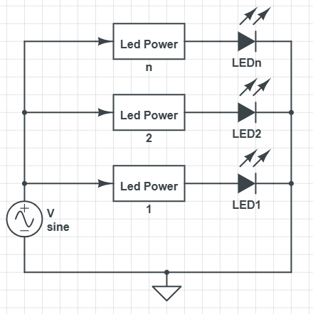 LED Voltage Drop Calculator