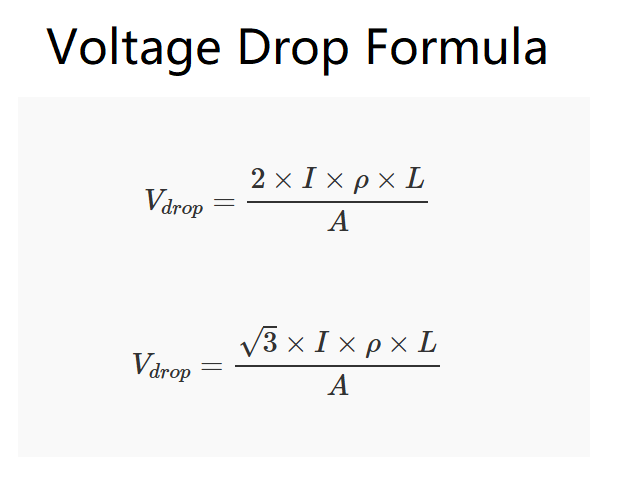 Voltage Drop Calculator